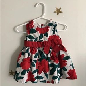Carters Baby Girl Rose Dress 3-6m